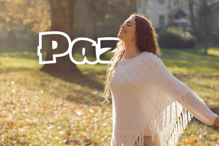 Mulher representando versículos de paz para trazer tranquilidade ao coração em meio às preocupações